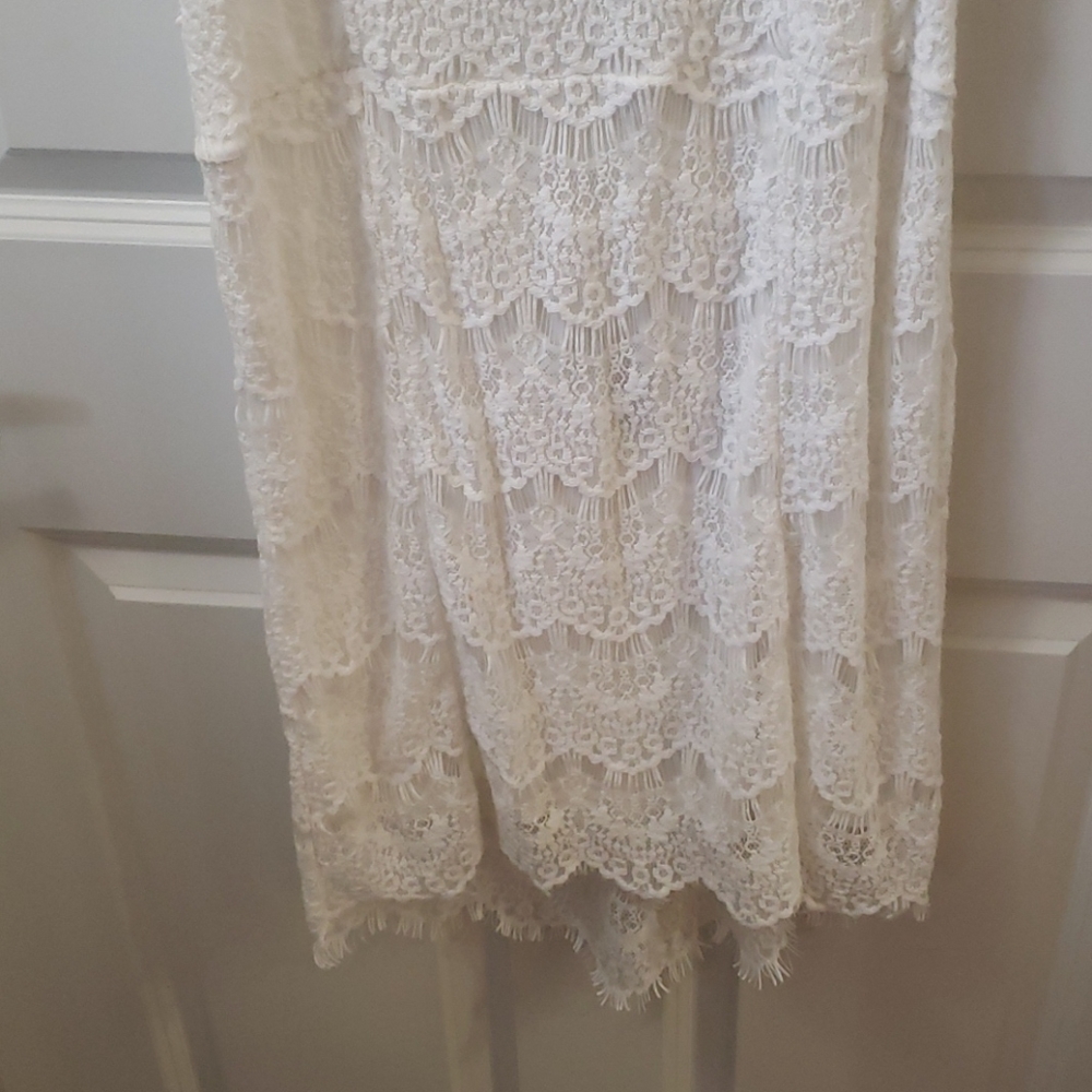 Free People Intimately white lace dress - Picture 3 of 16